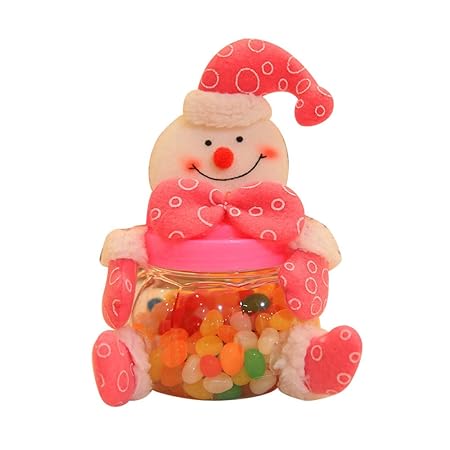 Amazon.com: Candy jar !! ZOMUSA Santa Claus Snowman Elk Deer Bear Candy