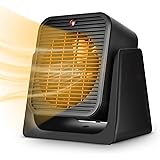 TRUSTECH 2 in 1 Cooler & Heater - Desk Electric Small Cooling and Heating Fan Combo W/Tip Over & Overheat Protection, Desktop