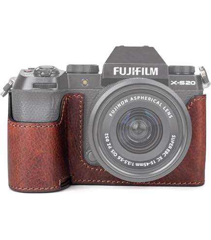 Amazon.com: MUZIRI KINOKOO Fuji XS20 Case, Retro Style Genuine