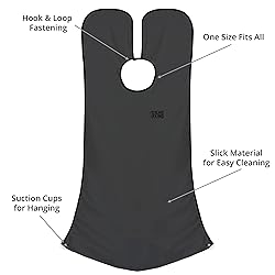 BEARD KING Beard Bib Apron - Shaving Set for Dad