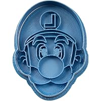 Cuticuter Toad Mario Bros Keksausstecher - 8x7cm Blau | 2-teilige Ausstechform