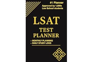 LSAT180: The Ultimate LSAT Study Planner — Daily, Weekly & Monthly Prep to Score 170+: A Proven System to Organize Your Prep, Track Progress, and ... Logic Games, and Reading Comprehension