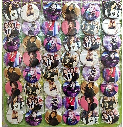 Game Store America Blackpink #B Kpop Stars Girls 45MM 16/24/48 pcs lot PIN Back Badge Button Brooch for Bag Gift Toy Cloth Cool Music