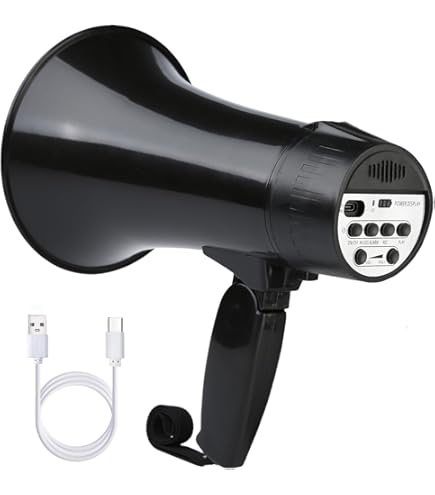 ThunderPower THUN450 Extra-Loud Megaphone Speaker – 35W Voice