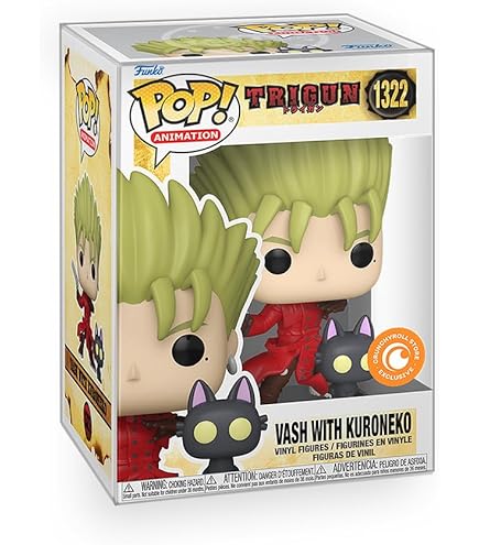 Amazon.com: Funko Pop! Animation: Trigun - VASH The Stampede with 