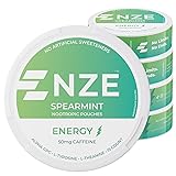NZE Caffeine Nootropic Pouches (Spearmint) - Energy