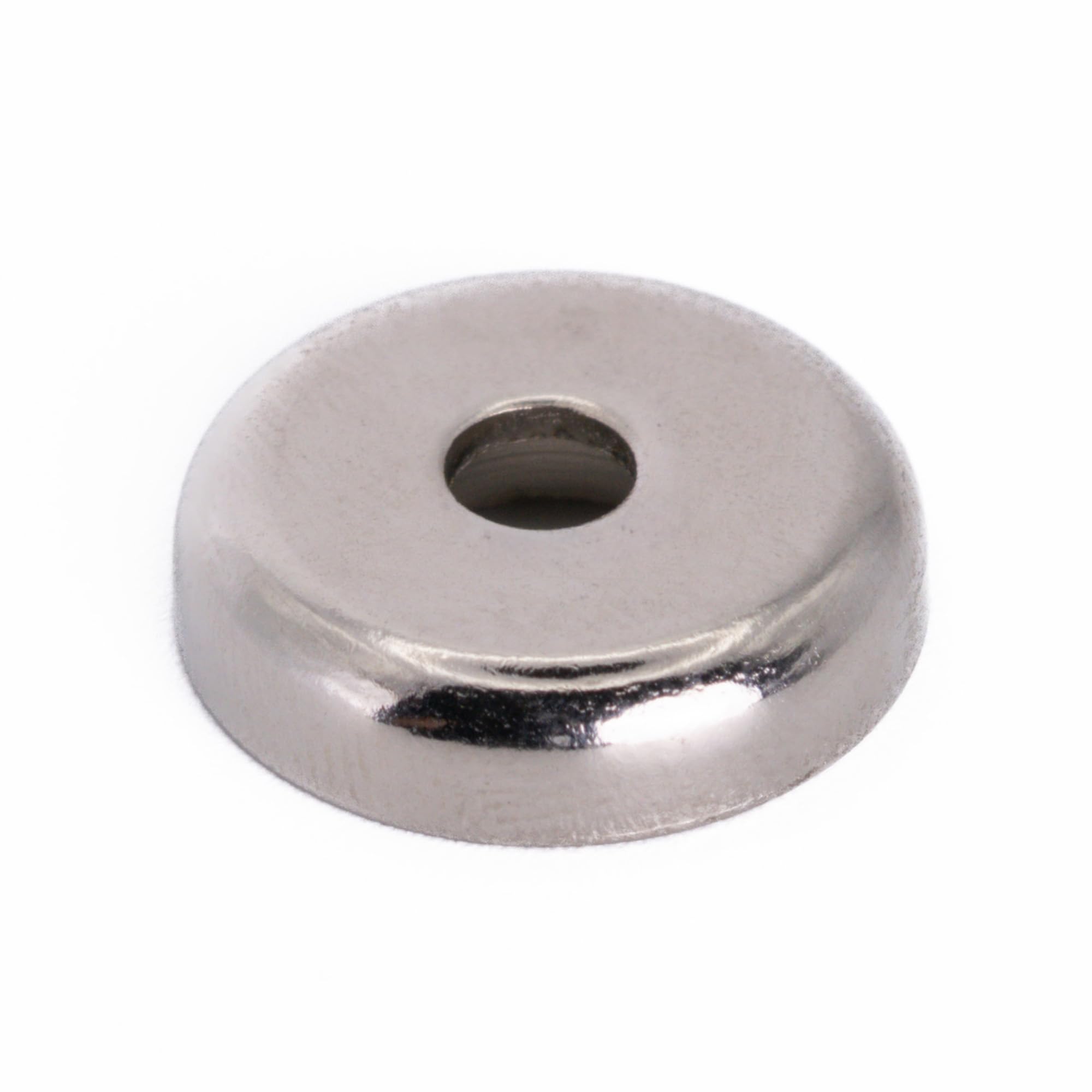 N42 Neodymium Pot Magnet for Arts, Crafts, Model Making, DIY, Hobbies, Office, and Home - 14mm dia x 3.6mm thick x 3.5mm c/bore - 5.2kg Pull - Pack of 10