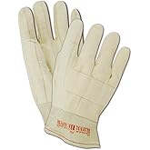 MAGID Hot Mill Gloves Cotton, 12 Pairs, Size 27 OZ., 298
