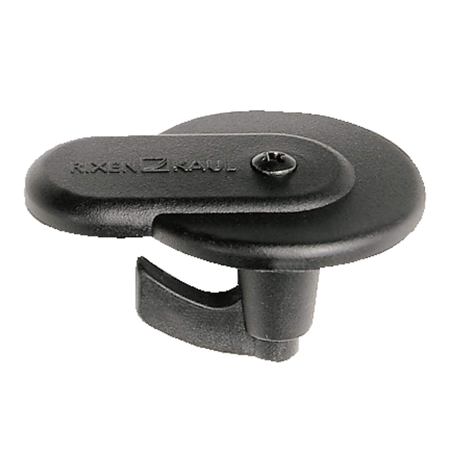 KlickFix Screw Mount Black Stainless Steel Basket Fixing - 1 Pair