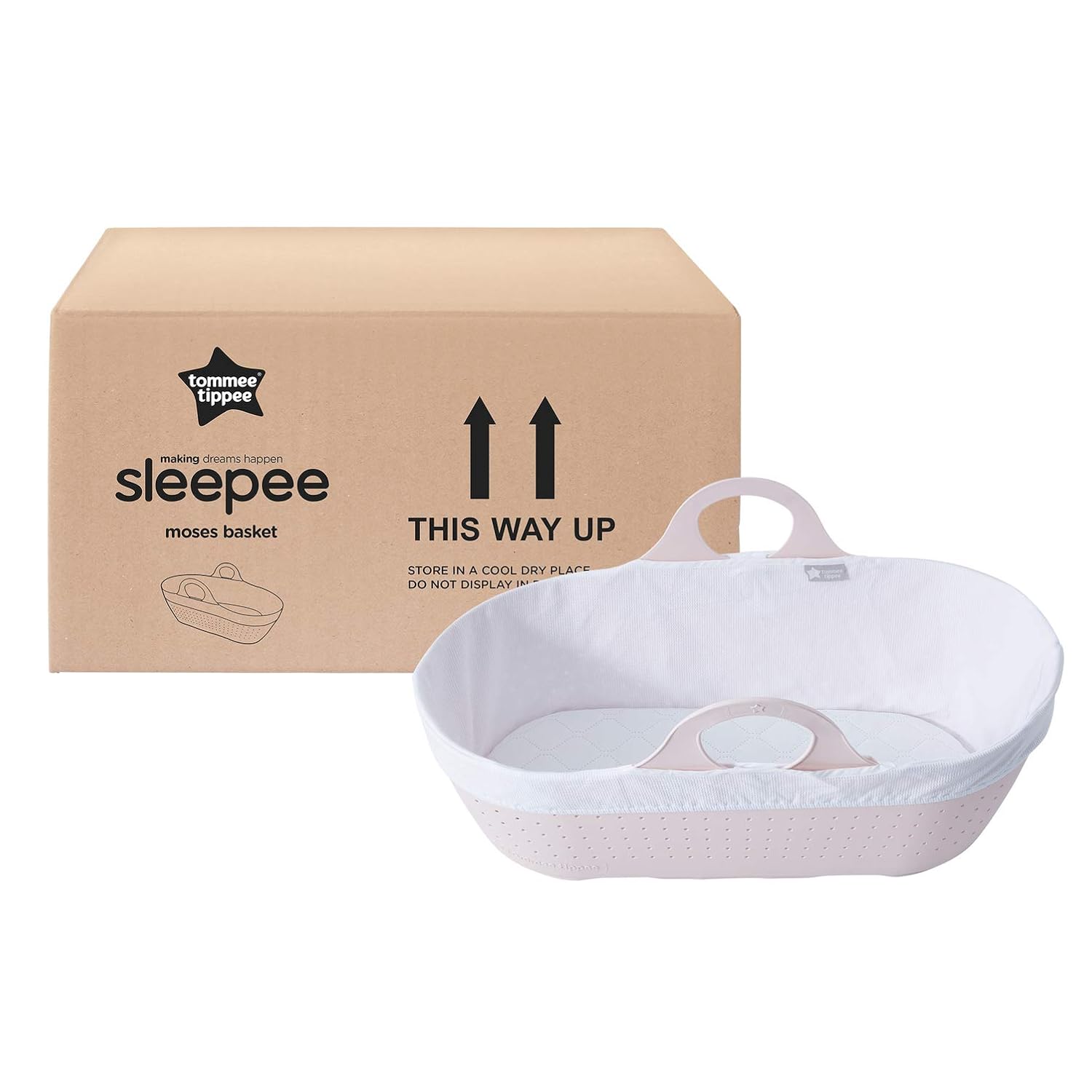 tommee tippee sleepee baby moses basket