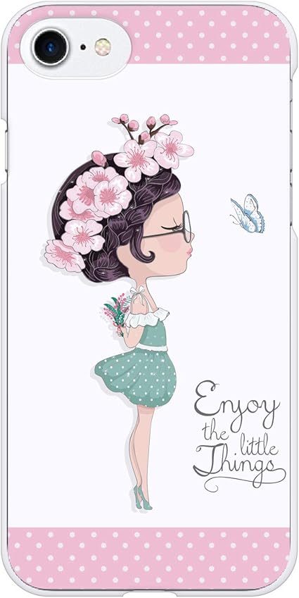 Amazon Co Jp Ruuu シンプルスマホ3 509sh ハード スマートフォン スマホ ケース カバー Enjoy The Little Things Type B 女の子 イラスト 花 はな さくら 桜 家電 カメラ