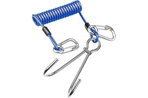 EEBBL Scuba Diving Reef, Scuba Diving Reef Stick, Anti-seawater Corrosion Double Scuba Diving Reef Hooks Scuba Diving, 316 Stainless Steel Reef Cord Hook