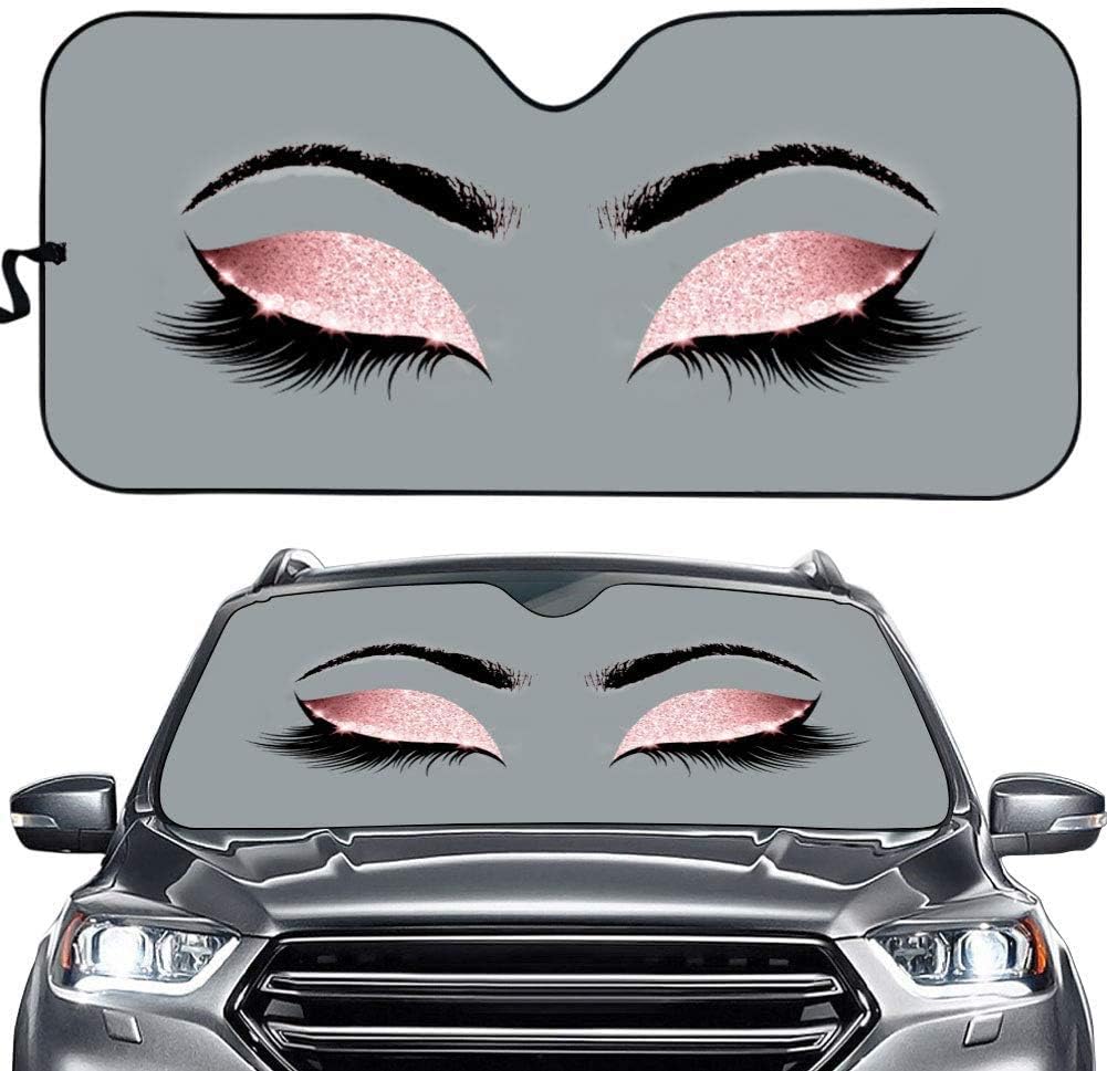 FKELYI Funny Windshield Sunshade for Car Interior Sun