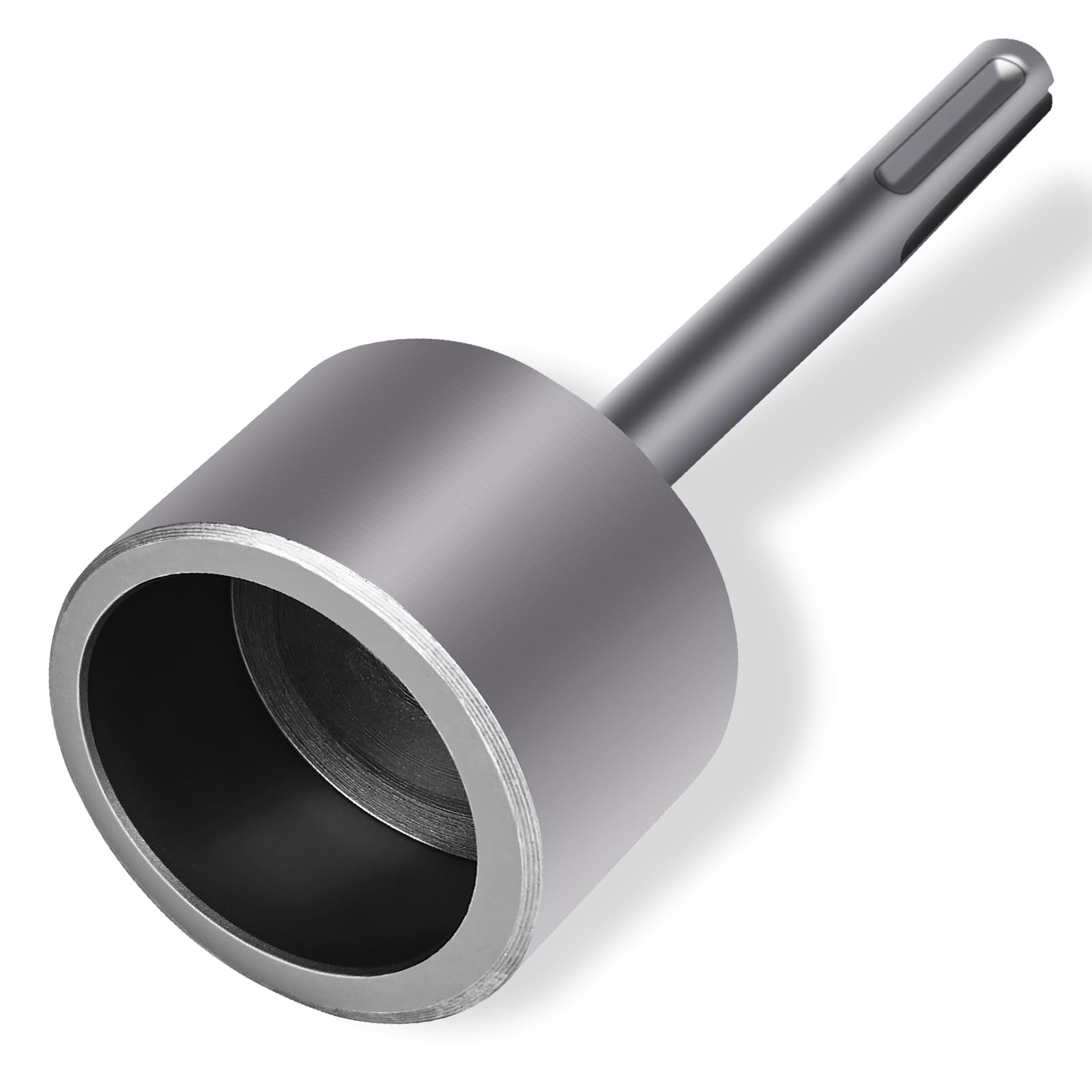 Photo 1 of SDS Max Shank T-Post Driver for T Posts, 3 Inch Diameter Head, Compatible with SDS-Max Rotary Hammers and Demolition Hammers, Fence Post Pounder, Fence Posts and Ground Rods