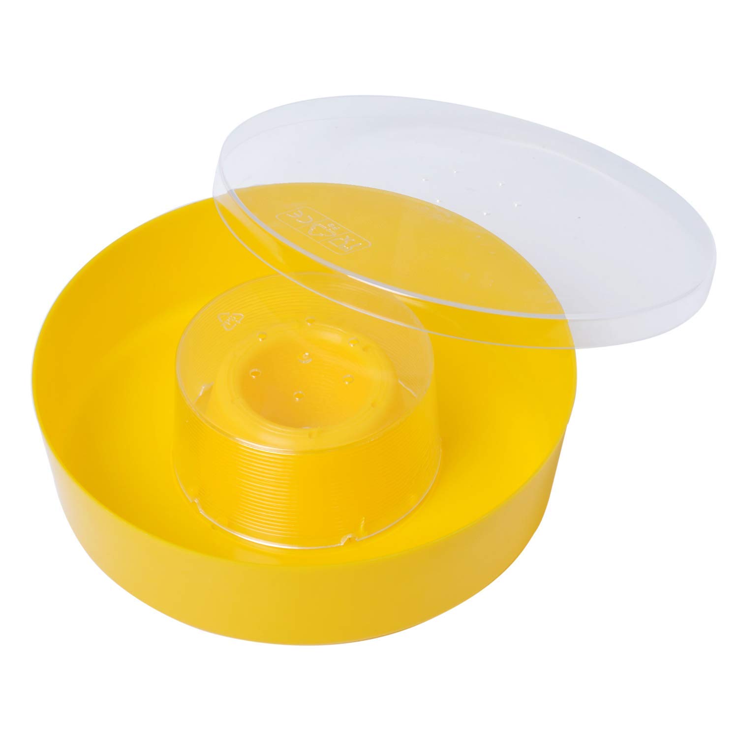 Bee Round Rapid Feeder, Beekeeping Water Feeder Beehive Drinking Bowl For Bee Keeping Equipment