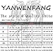 YANWENFANG Hipster Men Hip-hop Fashion Longline T-Shirt US Size M