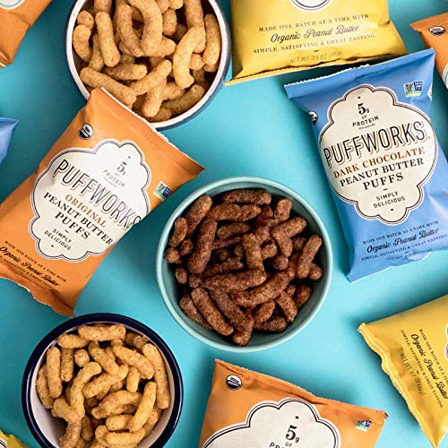 Butter Puffs Puffworks Baby Nut Organic Peanut Almond Variety