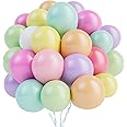 Pastel Balloons 70pcs 12 Inches Birthday Party Decorations for Girls Women Party Latex Ballons Baby Shower Birthday Christmas
