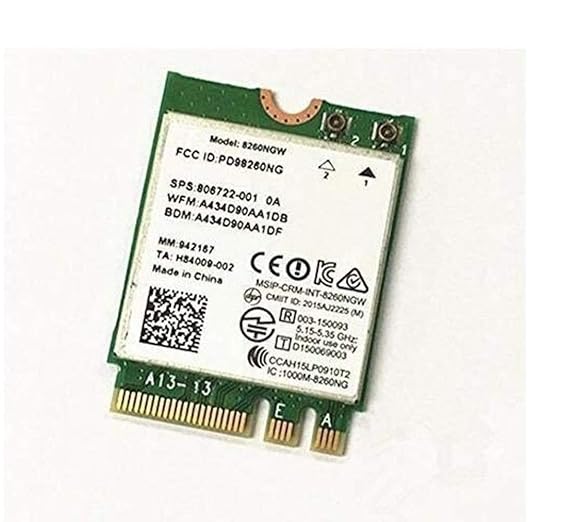 Intel Dual Band Wireless-8260