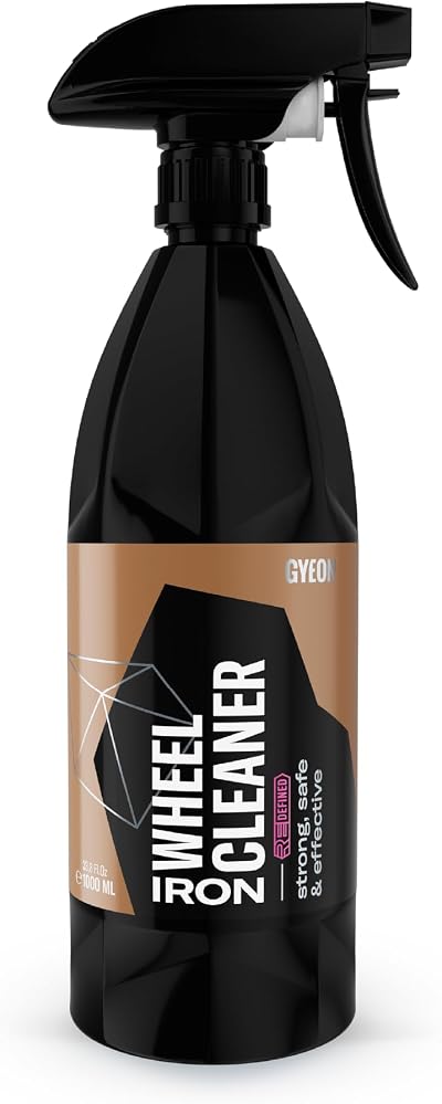 GYEON Q2M Iron Wheel Cleaner 1000 ml pH Neutral Safe for All Wheels