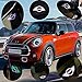 JKCOVER for Mini Cooper 3D Modified, Courtesy Lamp Car Door Welcome Lights DIY Projector Shadow