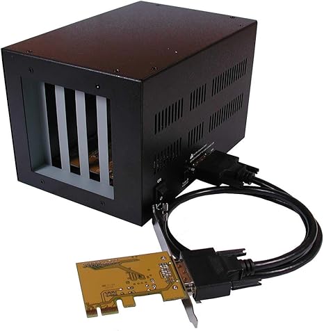 Cablematic - Caja de expansión 4 PCI (PCI-Express): Amazon.es: Informática