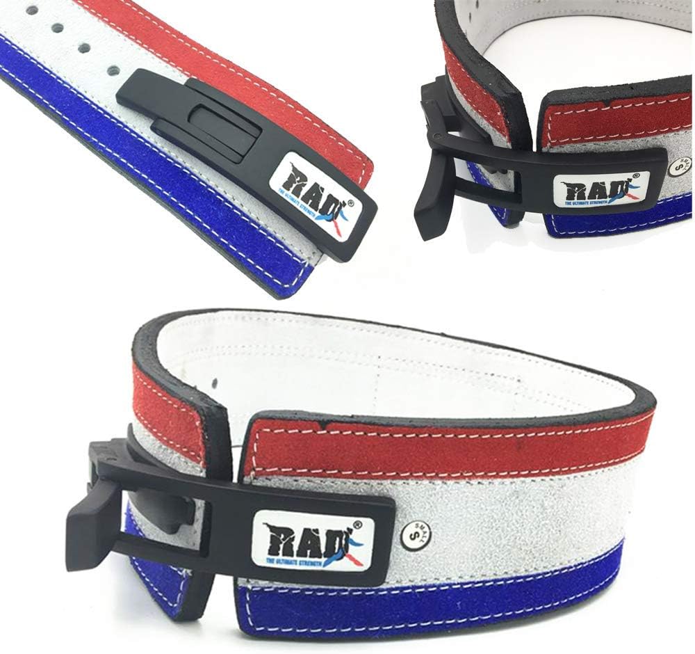 2Fit CowHide Leather Gym Weight Lifting Lever Buckle Power Belt Fitness Exercise Bodybuilding Powerlifting Heavy Duty Back Strap Man Women Unisex