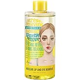 Ariul Stress Relieving Micellar Lip & Eye Remover Gentle & Effective Makeup Remover | Korean Skincare with Natural Ingredients | 300 ml / 10.14 fl. oz.