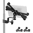 Neewer Adjustable Tablet Holder Mount with 360 Degree Swivel Clamp - Compatible with iPad, iPad Pro, Nexus, Galaxy
