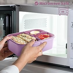 MISS BIG® Bento Box,Bento Box Adult,Lunch Box,Leak