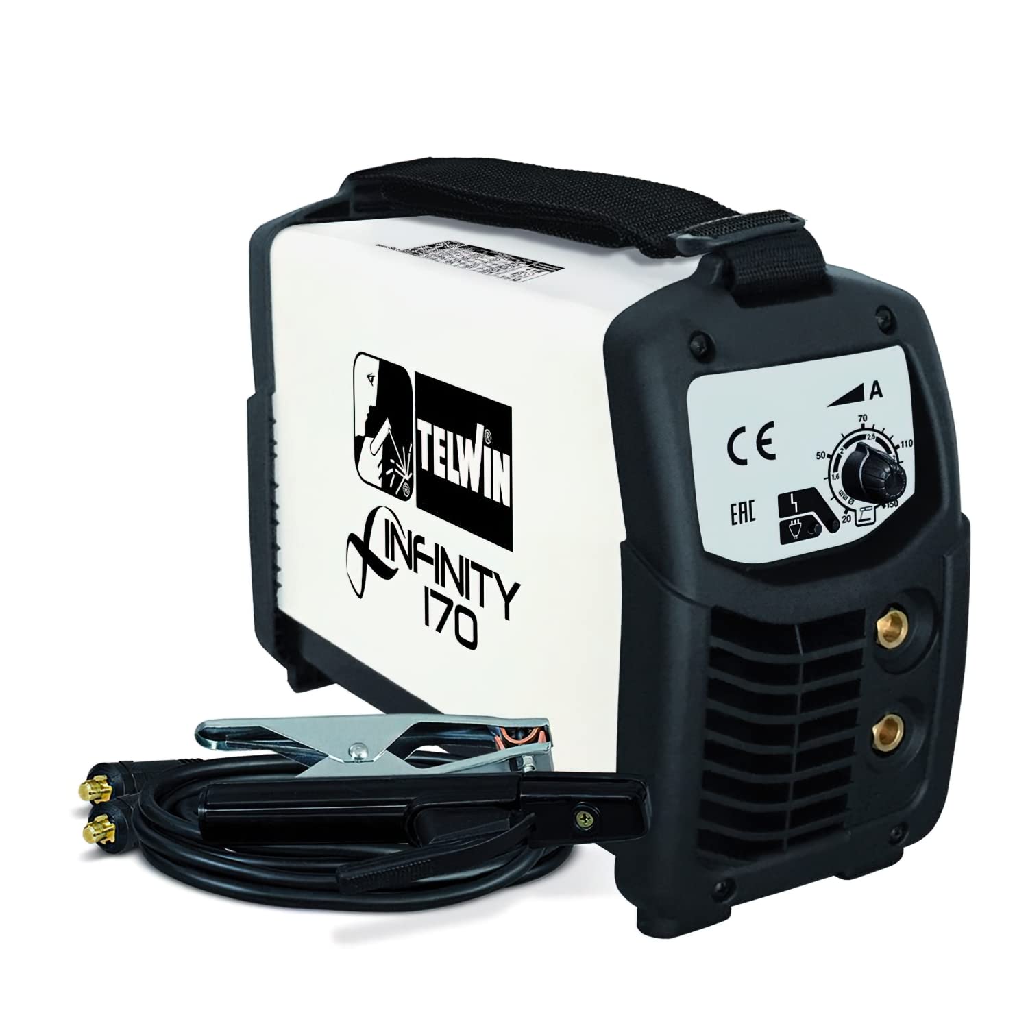FORCE 168 MPGE 230V ACX PLASTIC C. CASE MMA inverter, electrode welding machine in direct current (DC) Telwin