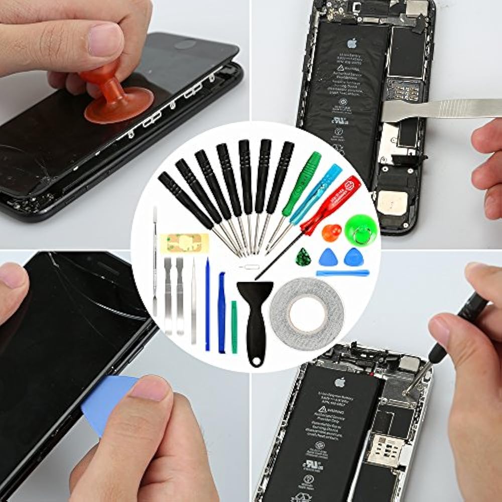 27 In 1 Cell Phone IPhone Repair Screwdriver Kit Tool With Screen