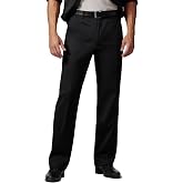 Men's Cozy Hidden Expandable Waist Dress Pants | Premium Stretch Texture Weave Work to Weekend Pants