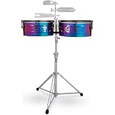 Latin Percussion Tony Succar Signature Timables, Rainbow Chrome, LP257-TS