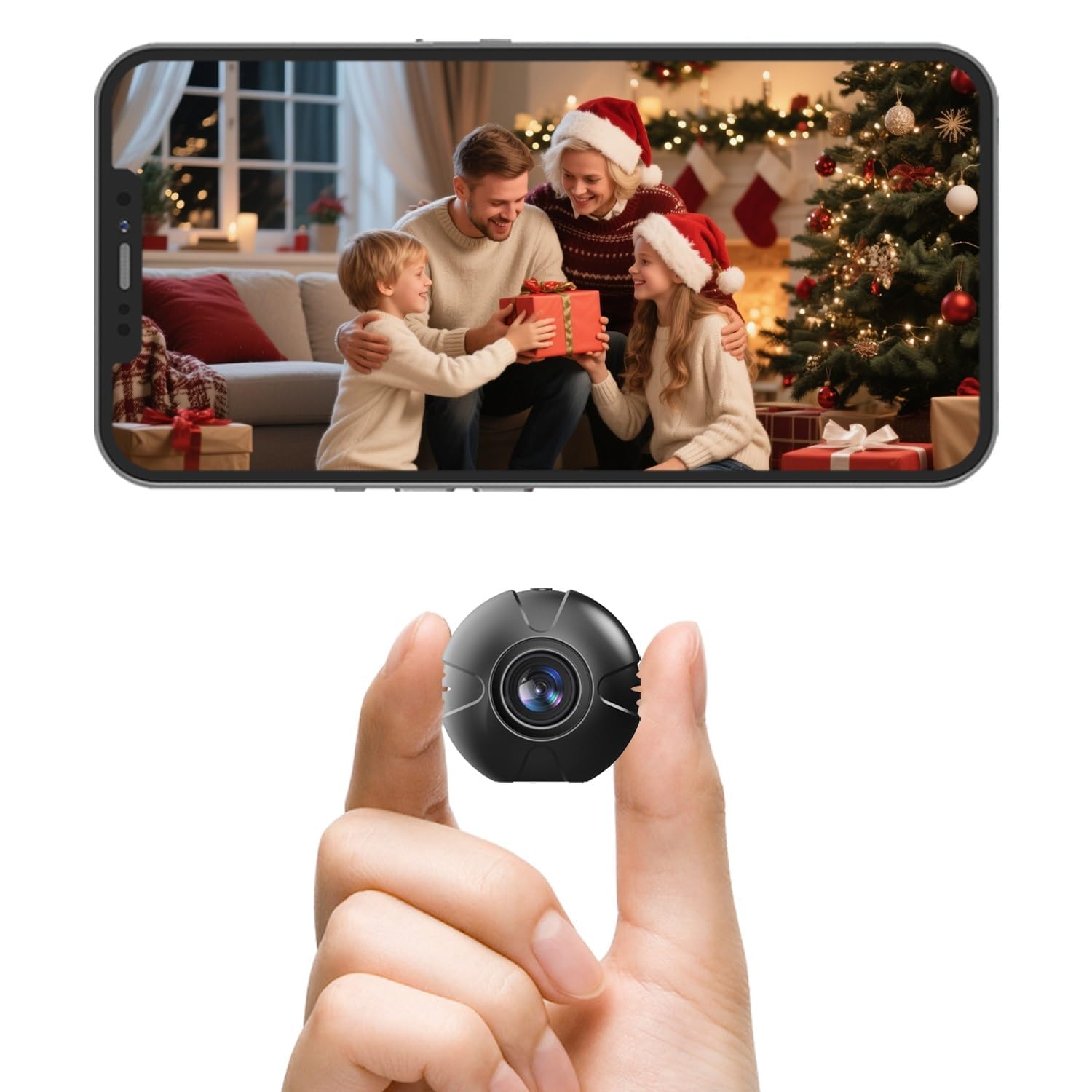 Photo 1 of VelXurra 2K Hidden Camera,Nanny Cam Hidden Camera,Small Cameras Hidden Wireless,Secret Cameras for Spying,App Control with Motion Detection and Night Vision
