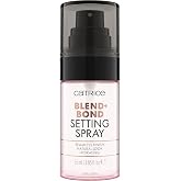Catrice Blend + Bond Setting Spray, Hydrating Dewy Mist for All Day Wear | Lightweight Makeup Face Primer and Fixing Spray with Hyaluronic Acid, Vegan, Cruelty Free, Fragrance Free, 1.85 fl oz