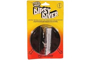 Luhr Jensen 1 Dipsy Diver, Black/Black Bottom (5560-001-0084)