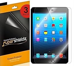 Supershieldz (3 Pack) Designed for Apple iPad Mini