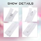 DOITEM 25 cm Multicolor Nylon Zippers 24 Colors for Sewing Crafts view 3