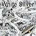 Mighty Gadget (R) 1/2 LB White Silver Metallic Mix Crinkle Cut Paper Shred Filler for Gift Wrapping & Basket Filling