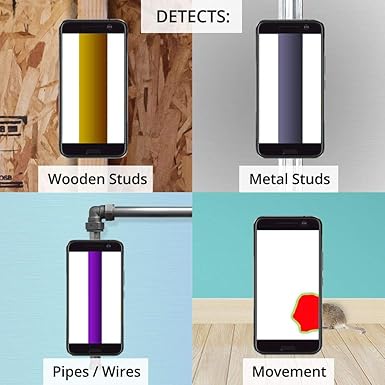 Walabot DIY DY20BCGL01 Dispositivo para Ver Tuberías dentro de Las Paredes, Negro