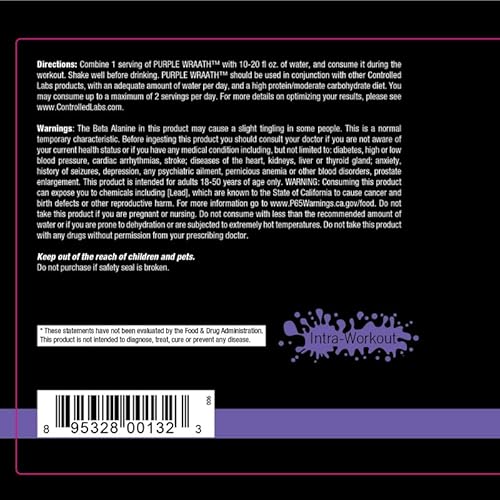 Controlled Labs Releases Purple Wraath In A Refreshing Lemon Lime Flavor - Foto 11