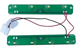 AOBLAZE Compatible with W11042554, W11101384, W11333374, W11387579 - High-Quality Replacement Board for Whirlpool, Maytag, Amana Refrigerators (LED Light Boards Only, No Plastic Housing)