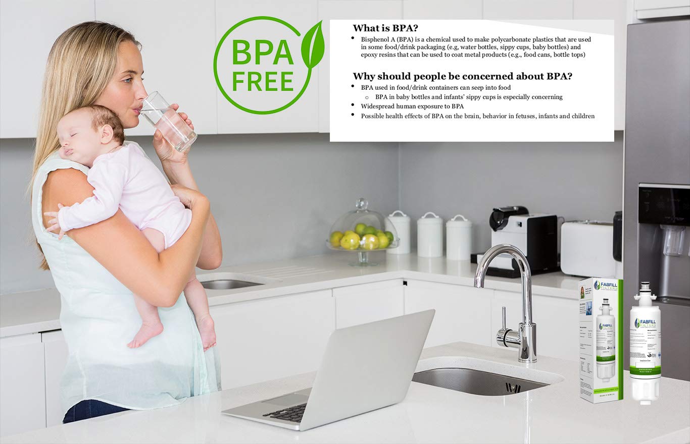 Fabfill LT700P LG Refrigerator Water Filter Compatible replacement