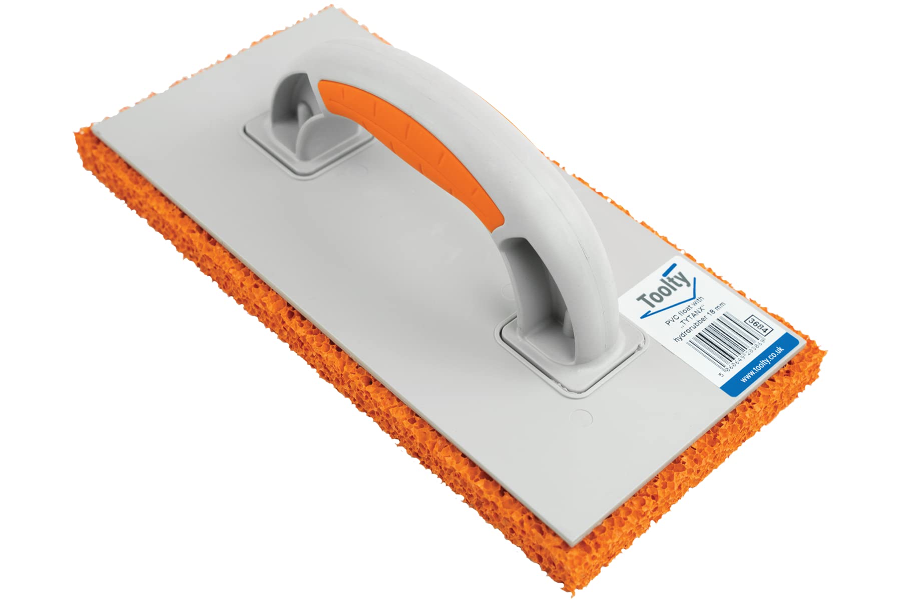 Toolty PVC Sponge Float - 280 x 140mm - Hydro Rubber - for Brick, Concrete, Stucco, Tiles and Wallpaper - DIY - TLTY-3684