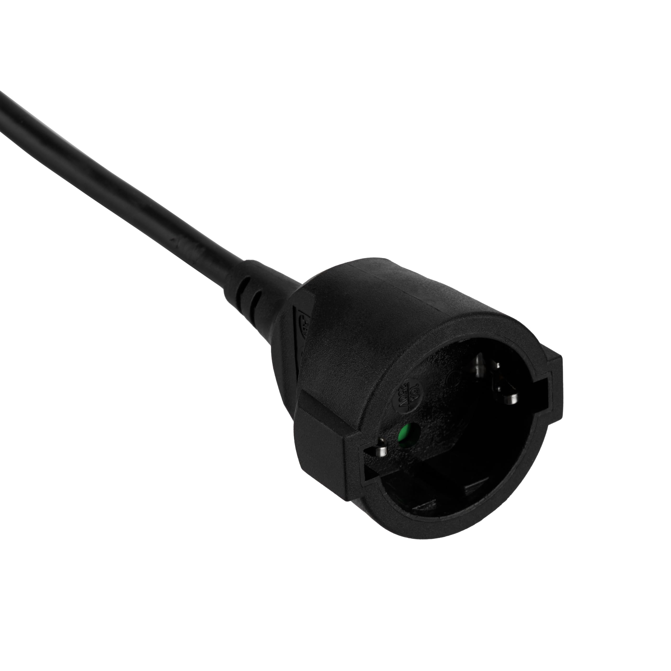 REV Verlängerungskabel - Verlängerung für den Innenbereich, 3680W, 5m, schwarz 2