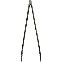 Winco Coiled Spring Extra Heavyweight Stainless Steel Utility Tong, 16-Inch