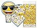 Emoji Themed Birthday Deluxe Party Pack Serves 16 Plates Cups Napkins & Tablecloth