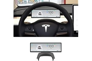 TLYARD Head Up Display for Tesla Model 3 Highland 2025 2024 with Front Camera, Carplay for Tesla Model 3 Accessories, Bluetooth WiFi USB Navigation Power Speed IPS HD Touchscreen with Wireless/Wired(8.8 in)