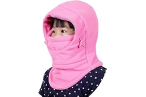 RGSLON Boys Girls Balaclava Children Cap Ski Face Mask Winter Warm Hat